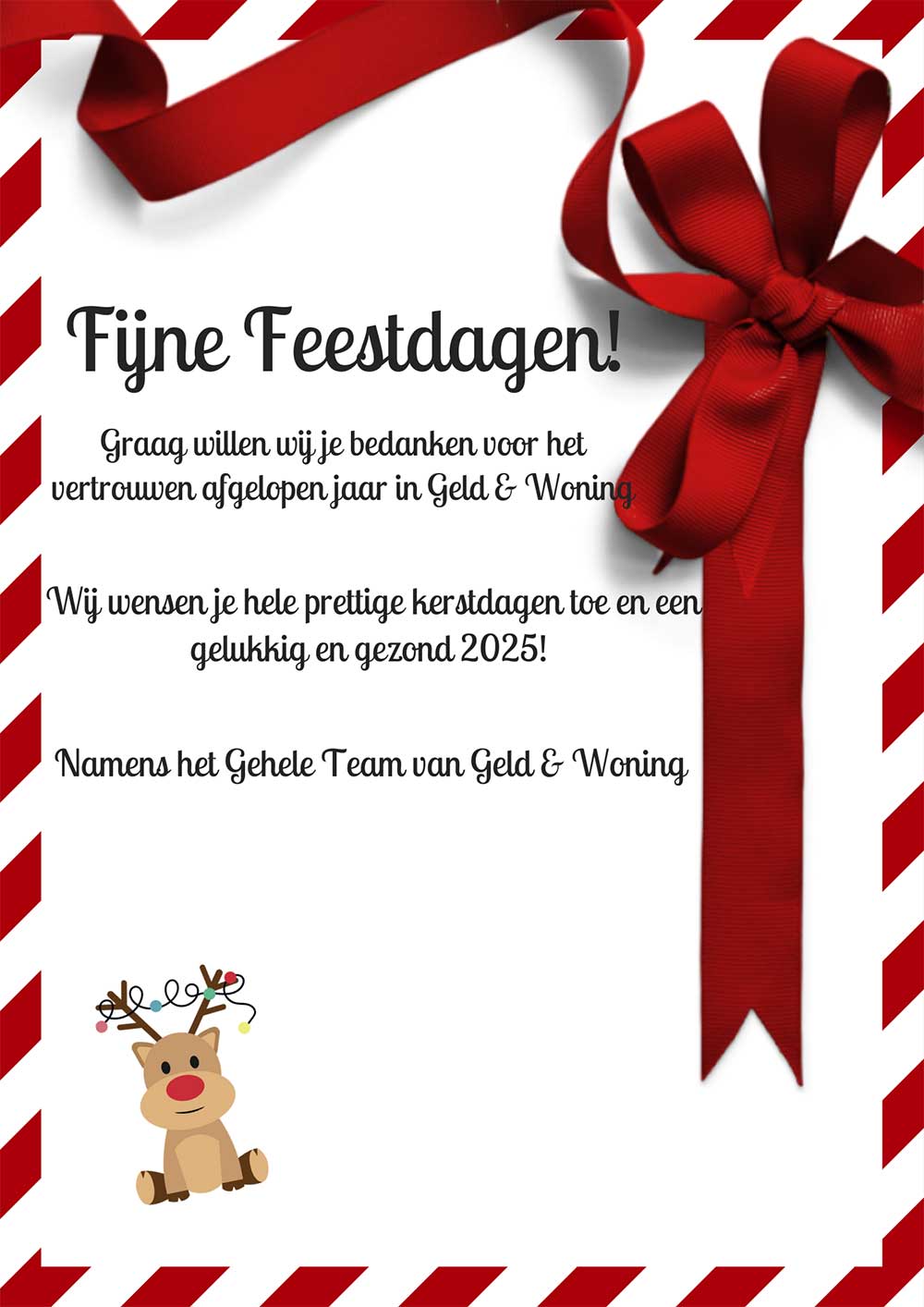 Fijne Feestdagen